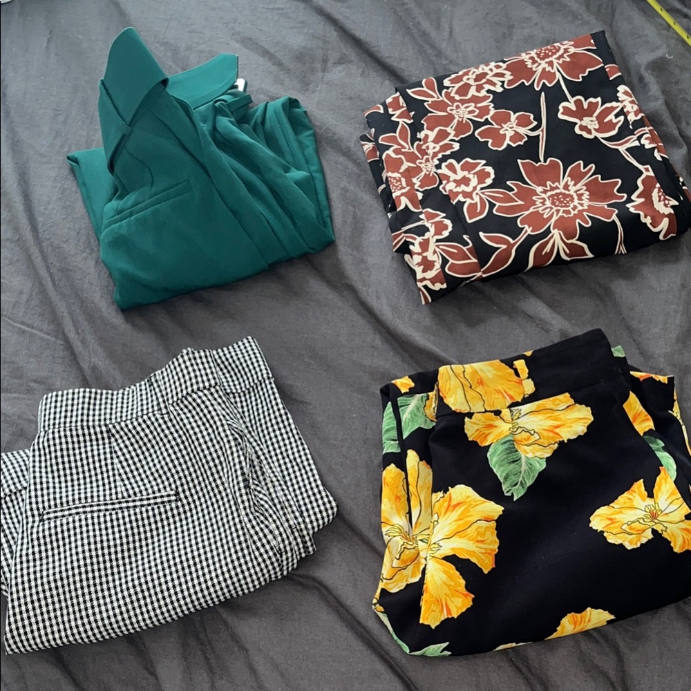 Set of 4 ZARA XS/S trousers 🔥